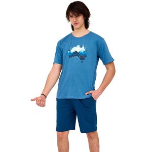 Chlapecké pyžamo 500/47 Sydney - CORNETTE tmavě modrá 170/S