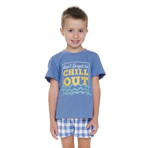 Dětské pyžamo Chill out II modré modrá 110/116