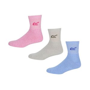 Dámské ponožky 3-pack RWH017-5ZX mix barev - Regatta univerzální