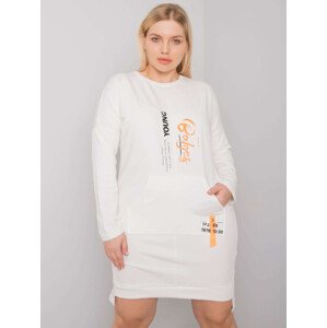 Dámské šaty RV SK 7178.44 ecru - Fashion Relevance one size