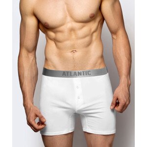Pánské boxerky z Pima bavlny ATLANTIC - bílé Velikost: L