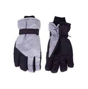 Yoclub Dětské zimní lyžařské rukavice REN-0300F-A150 Vícebarevné 22