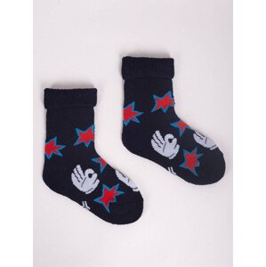 Froté ponožky Yoclub 6-Pack SKF-0003C-AA00-002 Vícebarevné 17-19