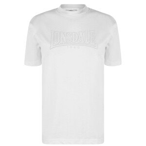 Lonsdale Long Line Crew T Shirt Ladies Velikost: 8 (XS)