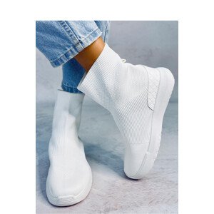 Dámská kotníková sportovní obuv LA201 Bílá - Inello bílá 38
