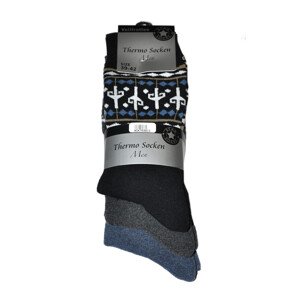 Pánské ponožky WiK 7030 Thermo Star Socks A'3 39-46 směs barev 43-46