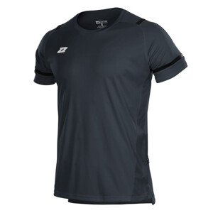 Fotbalové tričko Zina Crudo Jr 3AA2-440F2 šedá/černá XL