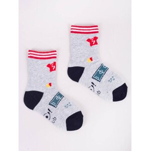 Ponožky Yoclub Pattern 6-Pack SKA-0006C-AA00-009 Multicolour 23-26