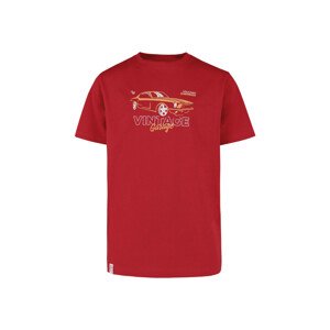 Volcano Regular T-Shirt T-Furios Junior B02416-S22 Červený 134/140