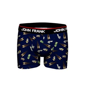 Pánské boxerky John Frank JFBD351 Blu M