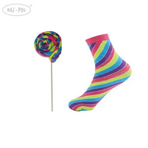 Raj-Pol Ponožky Lollipop Multicolor UNI