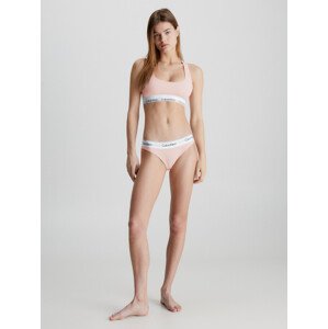 Dámské kalhotky Bikini Briefs Modern Cotton 0000F3787E2NT světle růžová - Calvin Klein S