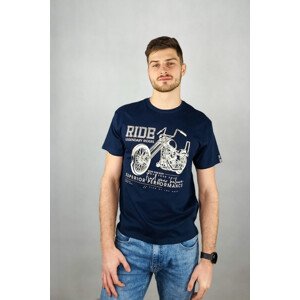Pánské tričko EPO-0369 Námořní M