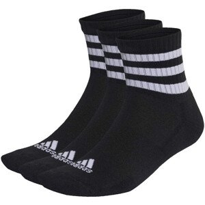 Adidas 3-Stripes Cushioned Sportswear ponožky středního střihu 3 páry IC1317 34-36