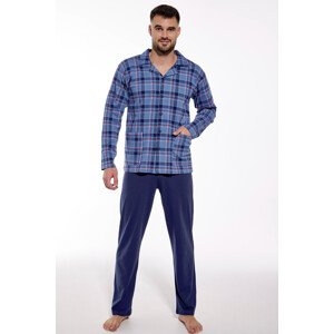 Pánské pyžamo DR 114 BIG Jaro 2024 džínovina 4XL