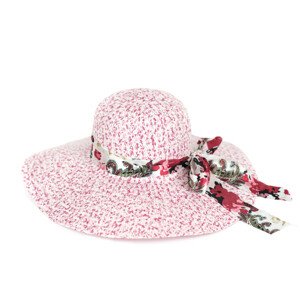 Dámský klobouk Art Of Polo Hat cz20150 White/Raspberry UNI