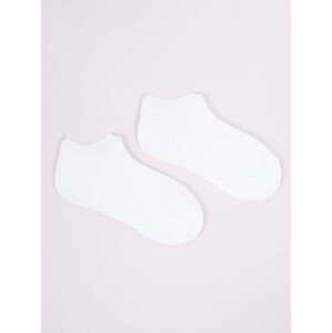 Yoclub Chlapecké kotníkové tenké bavlněné ponožky Basic Plain Colours 6-pack SKS-0027C-0000-002 Multicolour 35-38
