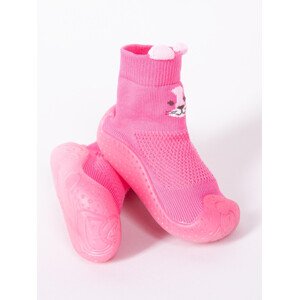 Dětské dívčí ponožky s podrážkou Pink 22 model 17209741 - Yoclub