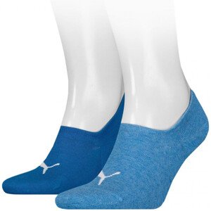 Unisex ponožky Footie 2Pack 907981 14 modrá - Puma  43-46