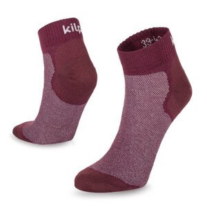 Sportovní ponožky 2p minimis-u tmavě červená - Kilpi 43