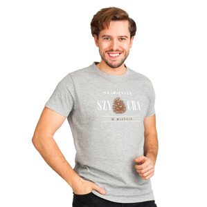 Bavlněné tričko model 17400077 Grey XXXL - Yoclub