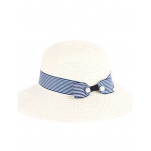 Dámský klobouk 20147-1 - Art Of Polo UNI krémová-tm.modrá