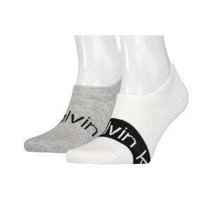 Calvin Klein Footie High Cut 2P LO ponožky 701218713001 39-42