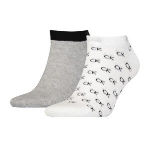 Calvin Klein Sneaker 2P All Over ponožky 701218715004 39-42