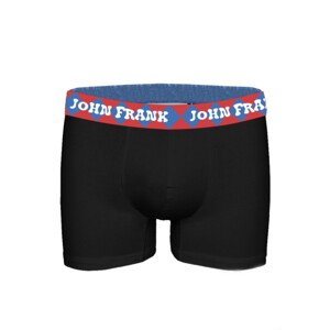 Pánské boxerky John Frank JFBMODHYPE41 M Černá