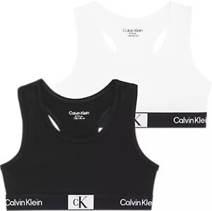 Dívčí spodní prádlo 2PK BRALETTE G80G8006750WS - Calvin Klein 8-10