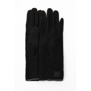 Monnari Rukavice Dámské pletené rukavice Black L/XL