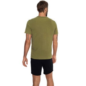 Pánské pyžamo 41282 Crop green - HENDERSON zelená M