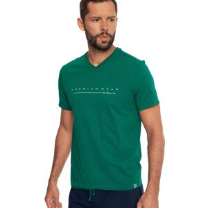 Pánské pyžamo 41290 Emmet green - HENDERSON zelená XL
