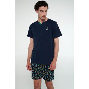 Vamp - Pyžamo s krátkými rukávy 20660 - Vamp blue m