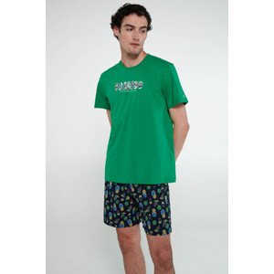 Vamp - Pyžamo s krátkými rukávy 20661 - Vamp green jolly m