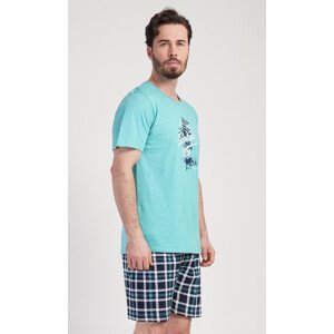 Pánské pyžamo šortky Honolua bay azurová XL