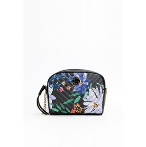 Monnari Bags Dámská kabelka s květinovým vzorem Multi Black OS