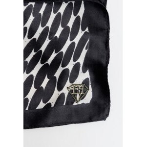 Monnari Šály a šátky Šátek s jemným vzorem Multi Black OS