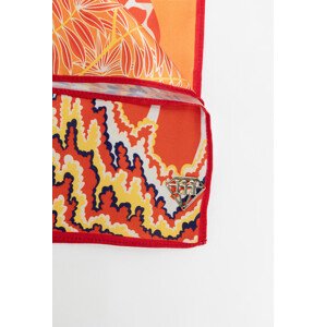 Monnari Šály a šátky Dámský vzorovaný šátek Multi Orange OS