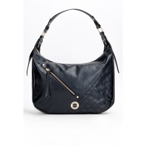 Monnari Bags Dámská nákupní taška s přední kapsou černá OS