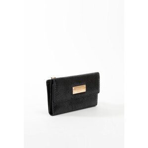 Monnari Peněženky Dámská peněženka s kapsou na zadní straně Multi Black OS
