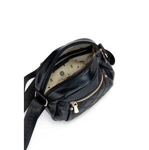 Monnari Bags Dámská kabelka s prošívanou kapsou černá OS