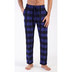 Pánské pyžamové kalhoty John modrá L