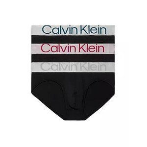 Pánské spodní prádlo HIP BRIEF 3PK 000NB3129ANA9 - Calvin Klein S
