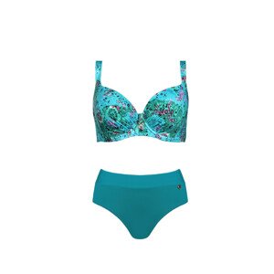 Dvoudílné dámské plavky Self S995 BR7 Bora Bora 7 modrá 44D-XXL
