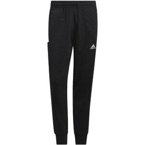 Kalhoty adidas Essentials French Terry Tapered Cuff 3-Stripes M HZ2218 s