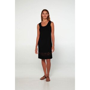 Vamp - Jednoduché šaty bez rukávů 20515 - Vamp black L