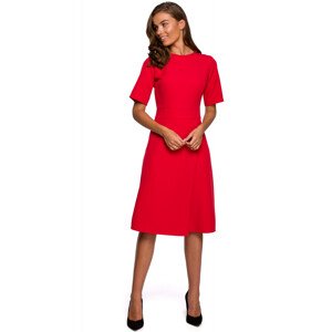 Dámské šaty S240 - Stylove červená L