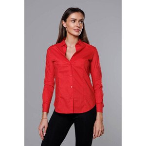 Klasická červená dámská košile (HH039-5) odcienie czerwieni XL (42)