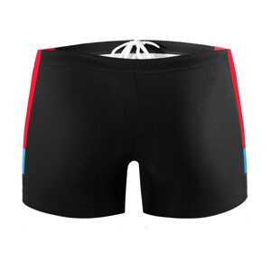 Pánské plavky boxerky BD model 17457005 - Sesto Senso L černá-modrá-červená